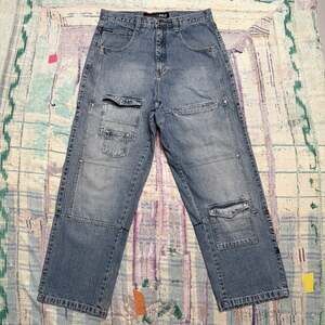 Y2k Southpole Cargo Baggy Fit LOOSE Jeans 34x31